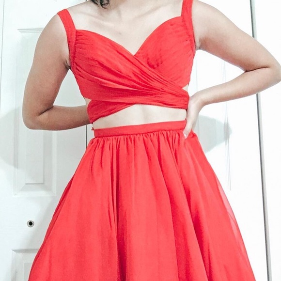 red homecoming dress - Picture 2 of 3